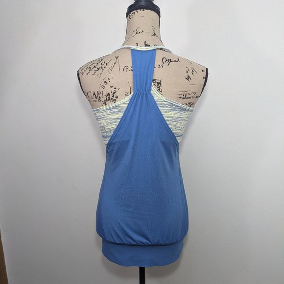 LULULEMON NO LIMITS Racerback Tank Bra layer Athletic Womens size 4 - Picture 4 of 8